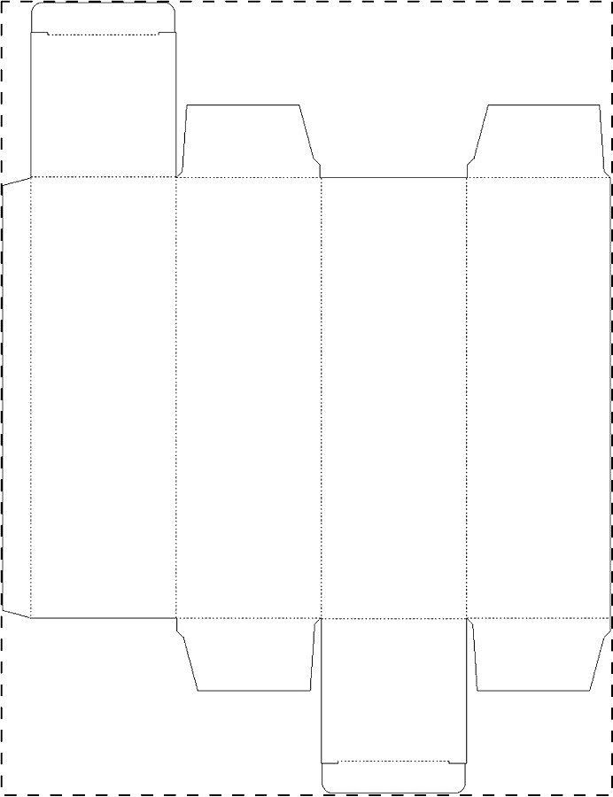 Custom paperboard box