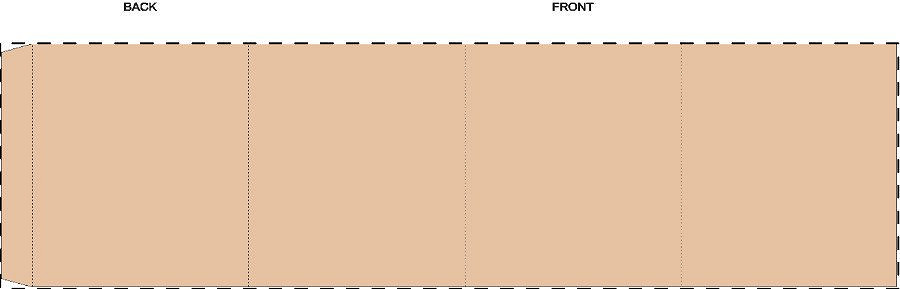 Custom kraft paper sleeve