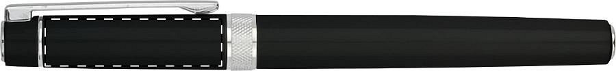 Roller pen below clip - right handed