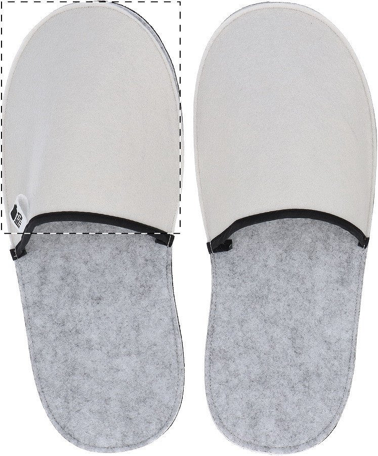 Top - left slipper