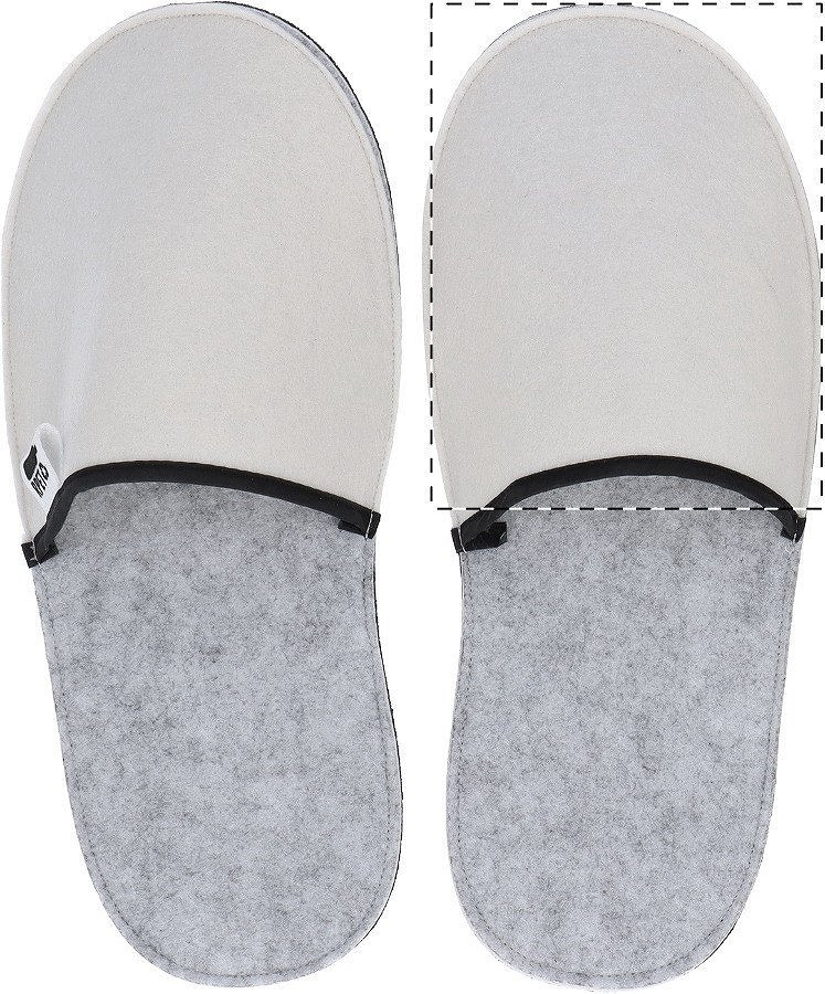 Top - right slipper