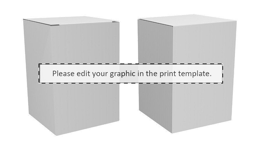 Custom paperboard box