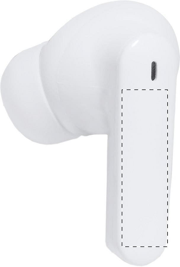 Left earphone