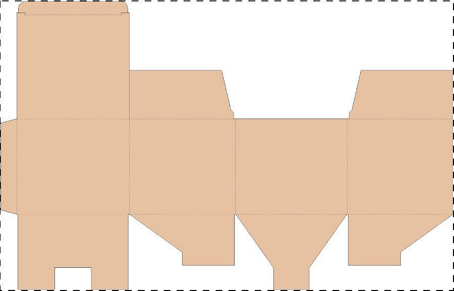 Custom kraft corrugated box