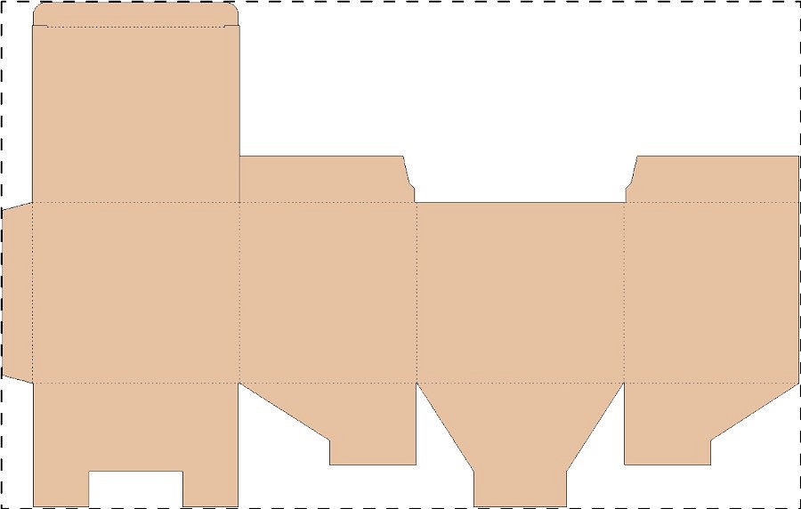 Custom kraft corrugated box