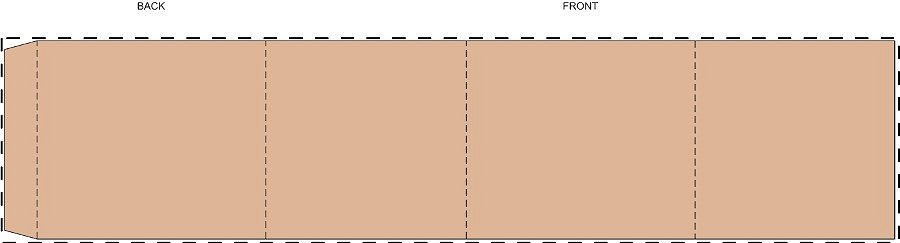 Custom kraft paper sleeve