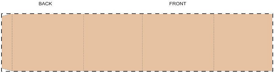 Custom kraft paper sleeve