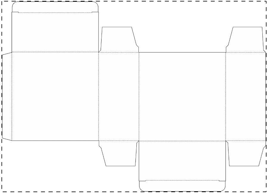 Custom paperboard box