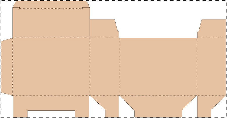 Custom kraft corrugated box