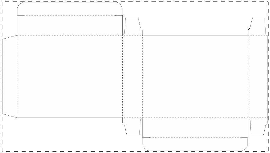 Custom paperboard box