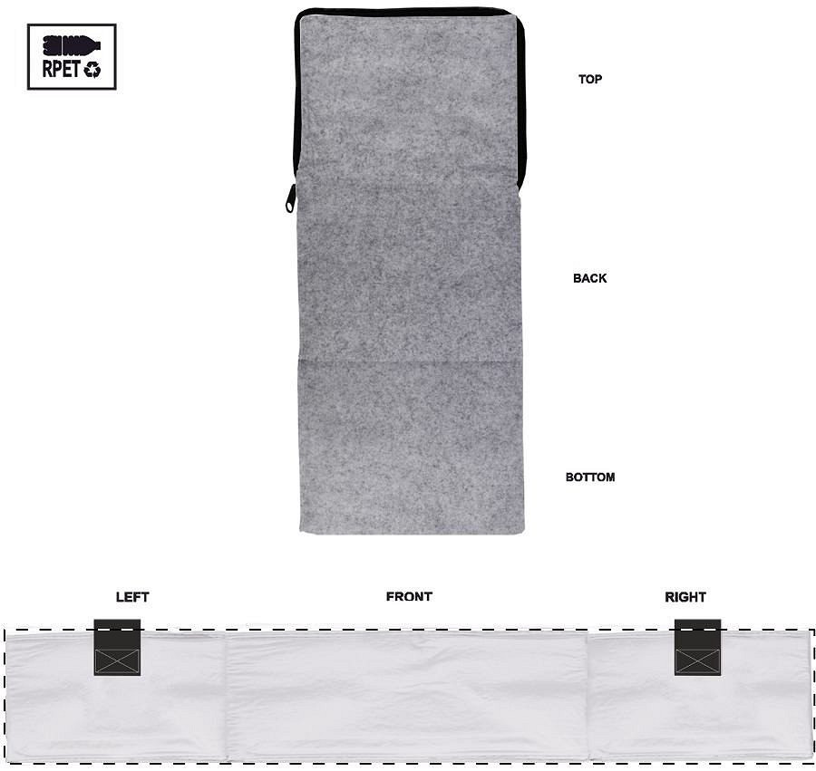 Front side - white part