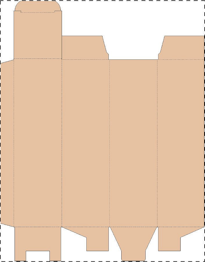 Custom kraft corrugated box