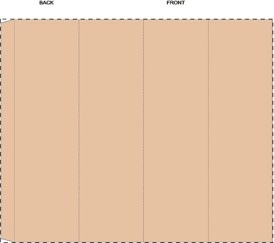 Custom kraft paper sleeve