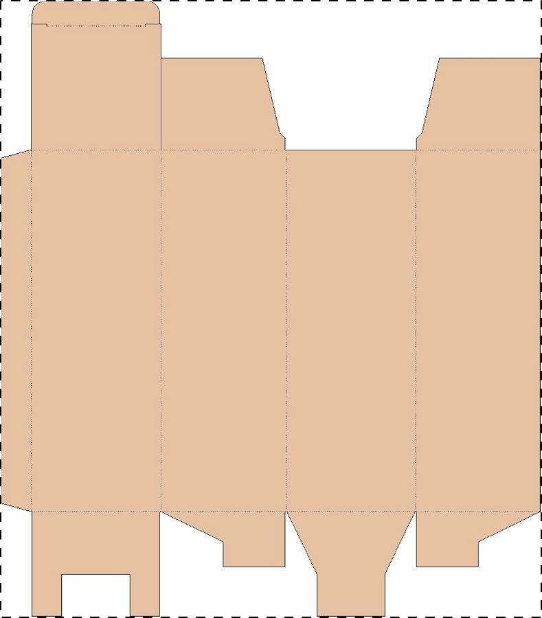 Custom kraft corrugated box