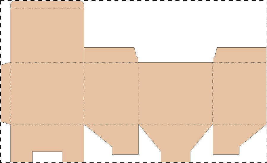 Custom kraft corrugated box