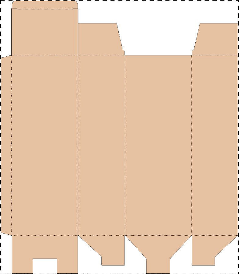 Custom kraft corrugated box