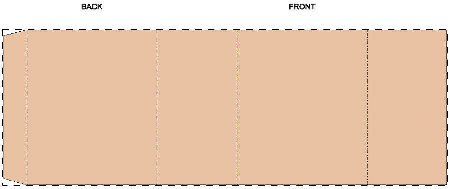 Custom kraft paper sleeve