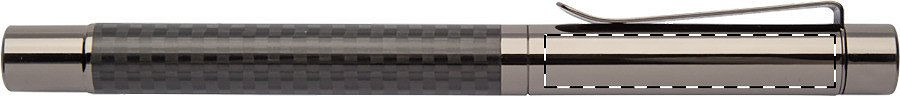 Roller pen below clip - left handed