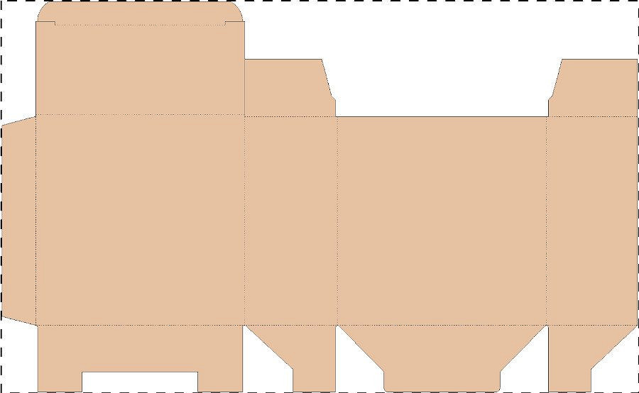 Custom kraft corrugated box