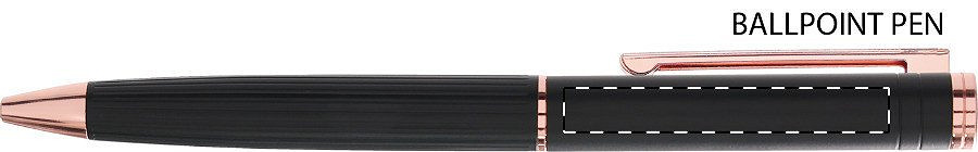 Ballpoint pen below clip - right handed