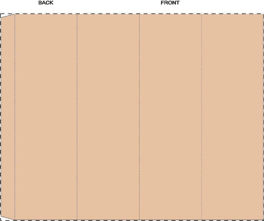 Custom kraft paper sleeve