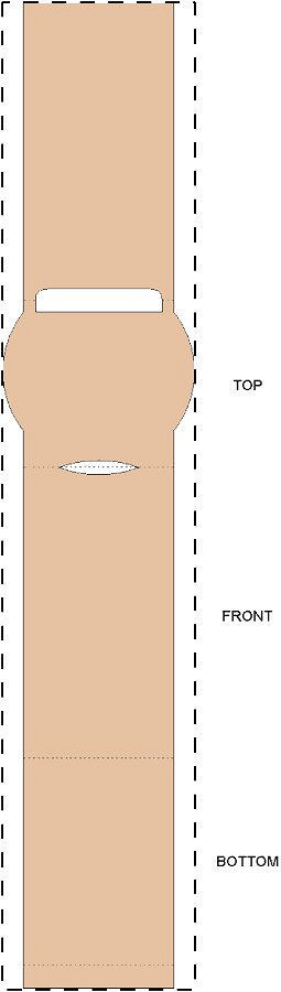 Custom kraft paper sleeve