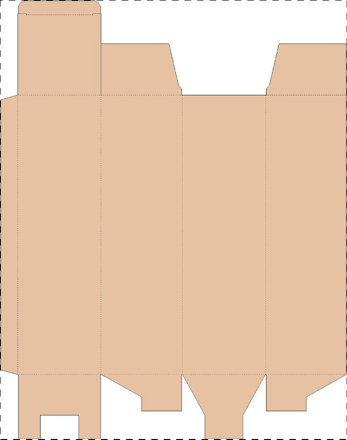 Custom kraft corrugated box