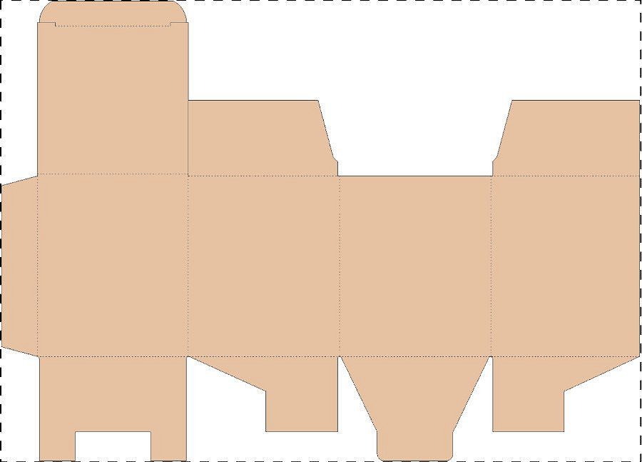 Custom kraft corrugated box