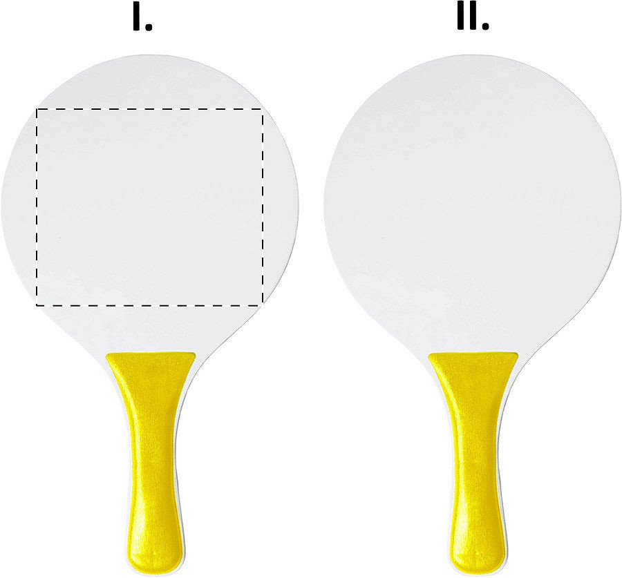 Racket 1 - back side