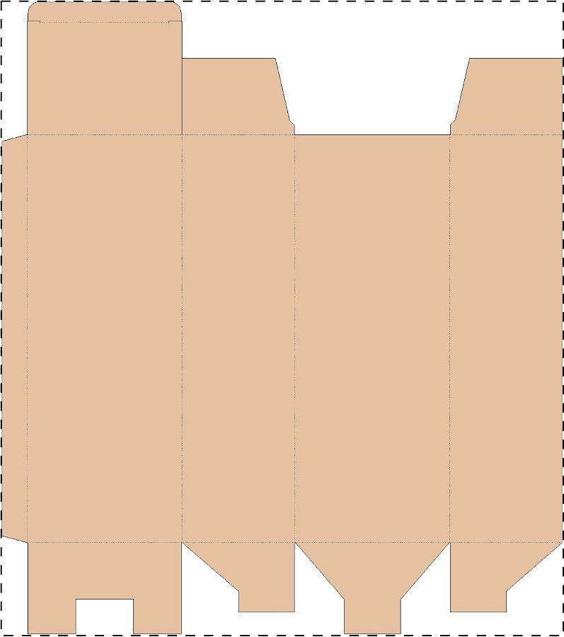 Custom kraft corrugated box