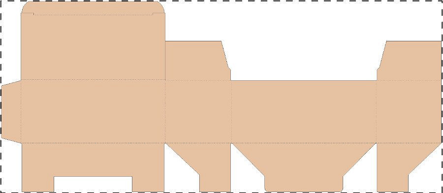 Custom kraft corrugated box