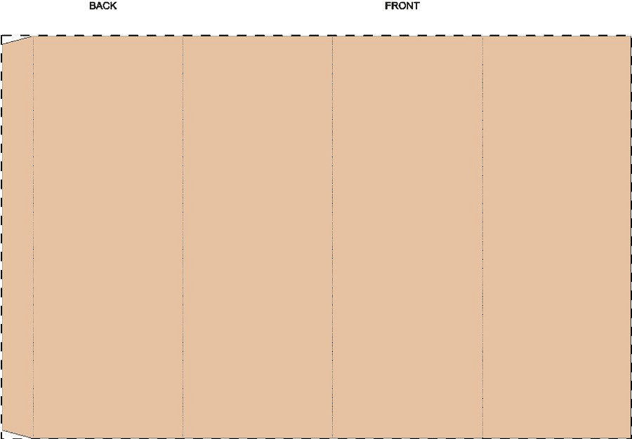 Custom kraft paper sleeve