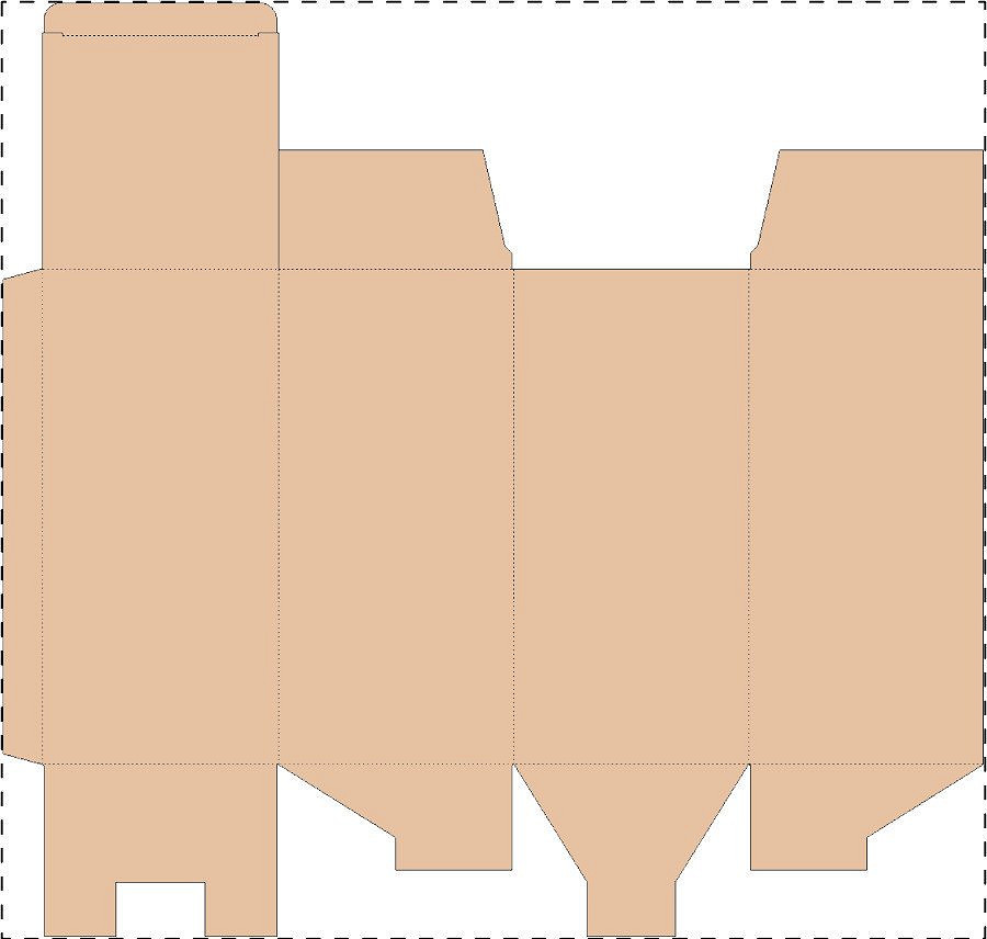 Custom kraft corrugated box