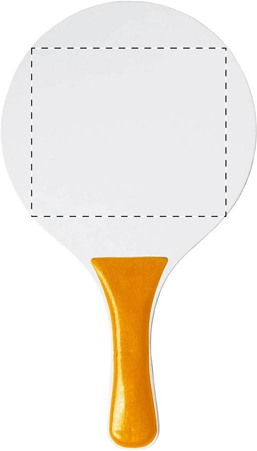 Racket 1 - back side
