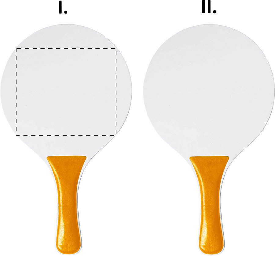 Racket 1 - back side