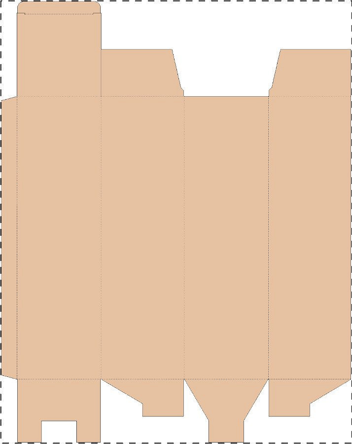 Custom kraft corrugated box