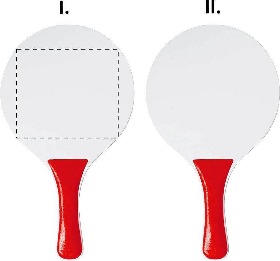 Racket 1 - back side