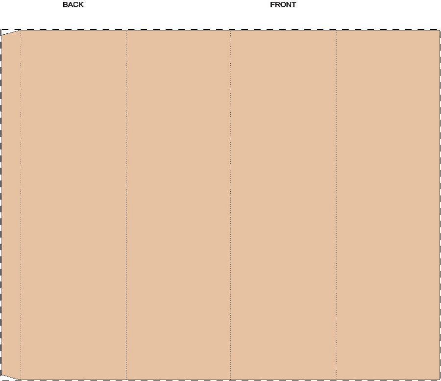 Custom kraft paper sleeve