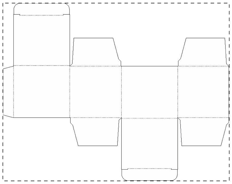 Custom paperboard box