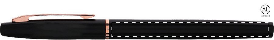 Roller pen barrel - right handed