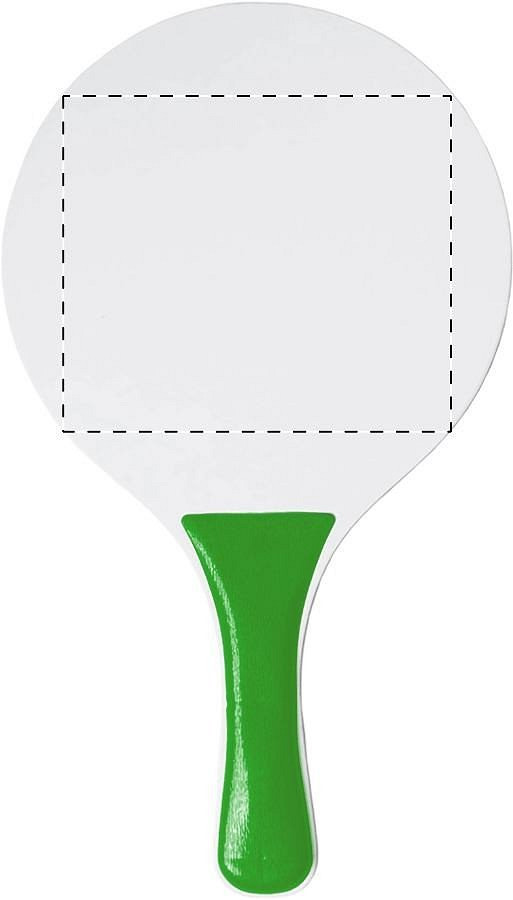 Racket 1 - back side