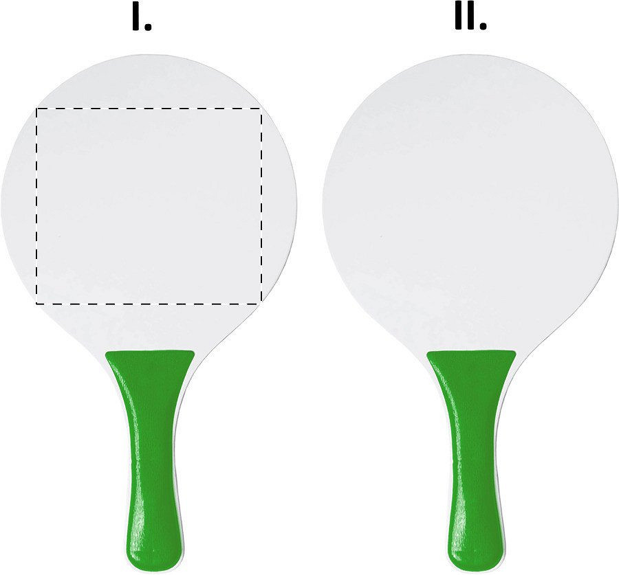Racket 1 - back side
