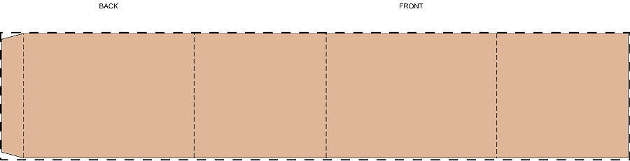 Custom kraft paper sleeve