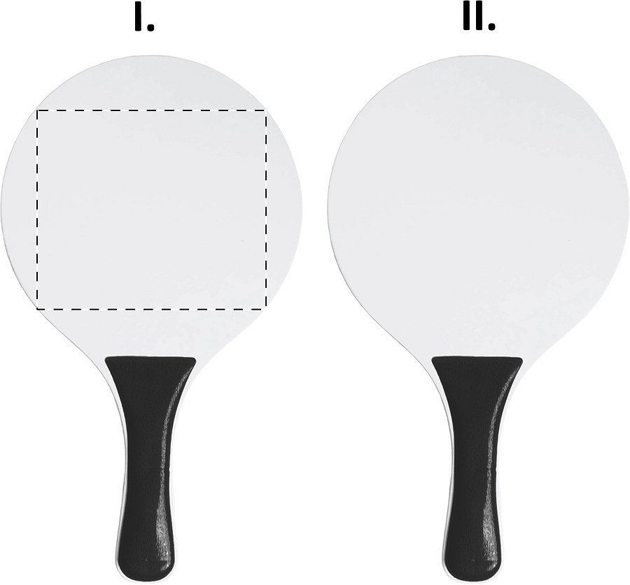Racket 1 - front side