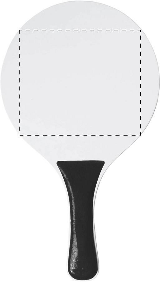 Racket 1 - back side
