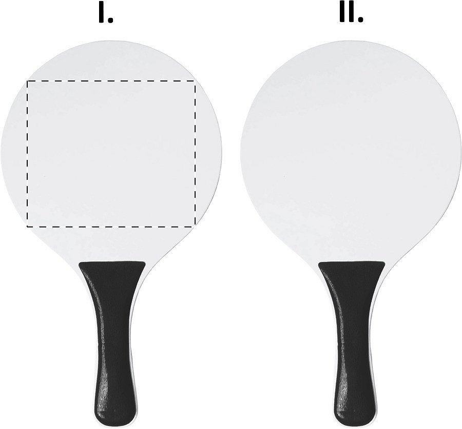 Racket 1 - back side