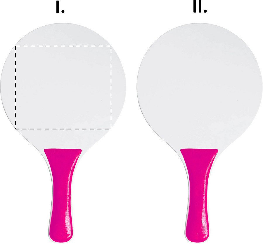 Racket 1 - front side
