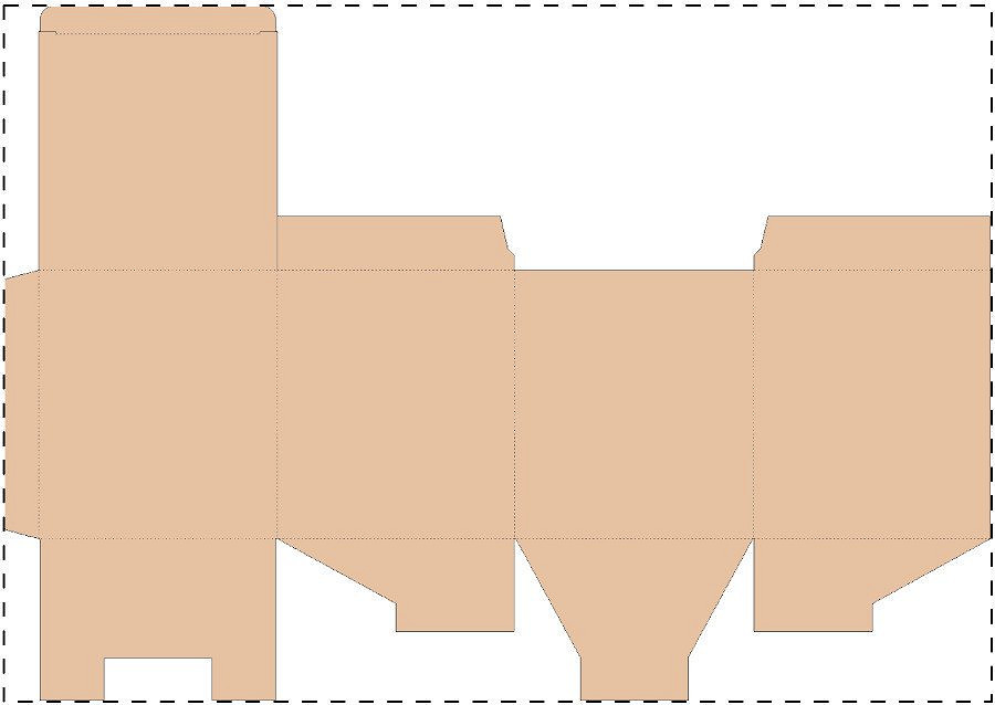 Custom kraft corrugated box