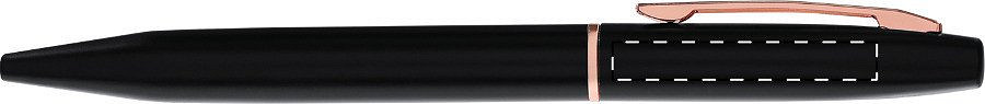 Ballpoint pen below clip - right handed
