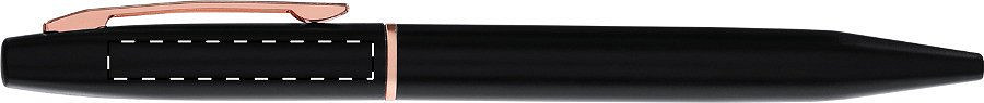 Ballpoint pen below clip - left handed